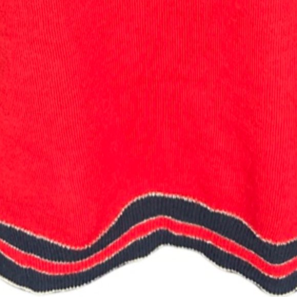 🌸4/$20🌸 Crewneck Sweater with Contrasting Metallic Detail - Picture 4 of 10